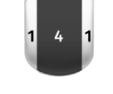 1:4:1